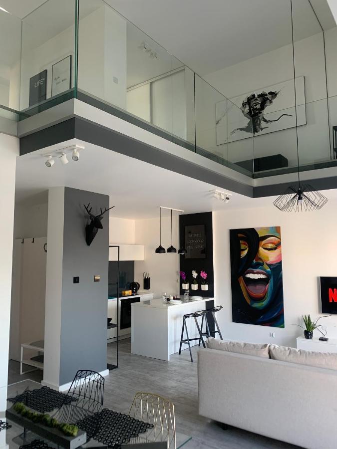 Ekskluzywny Penthouse Z Ogrodem W Centrum Lodzi Luaran gambar
