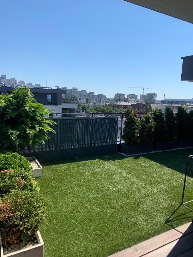 Ekskluzywny Penthouse Z Ogrodem W Centrum Lodzi Luaran gambar