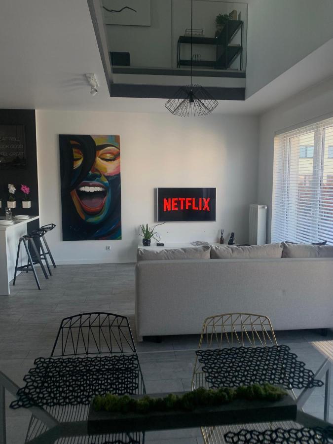 Ekskluzywny Penthouse Z Ogrodem W Centrum Lodzi Luaran gambar