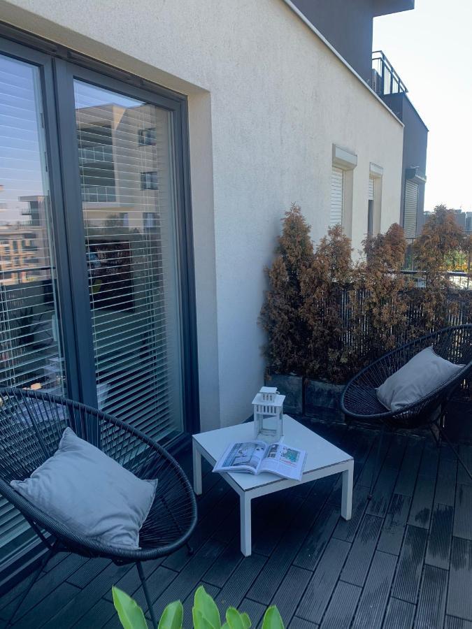 Ekskluzywny Penthouse Z Ogrodem W Centrum Lodzi Luaran gambar